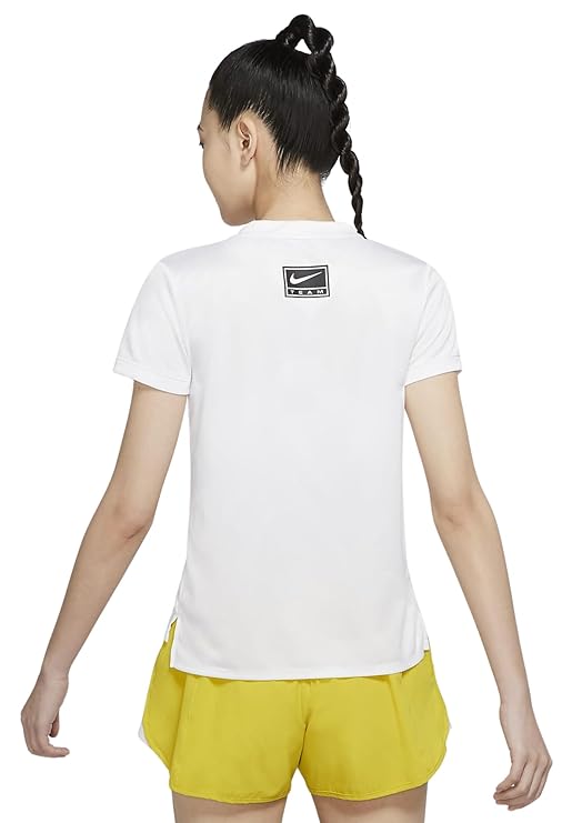 Nike Women's Solid Regular Fit Shirt - Image 3